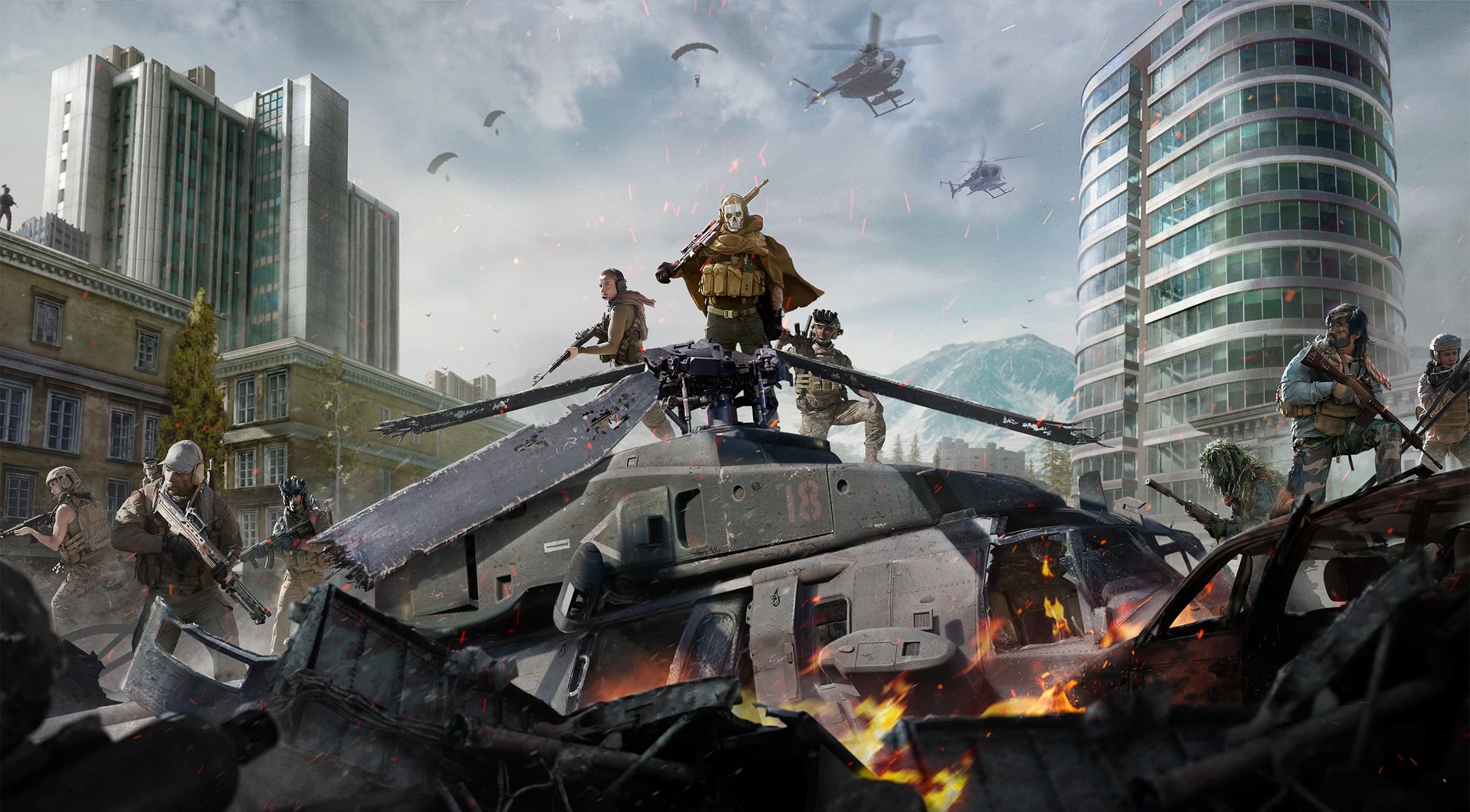 Call of Duty / Warzone status intelligence artwork