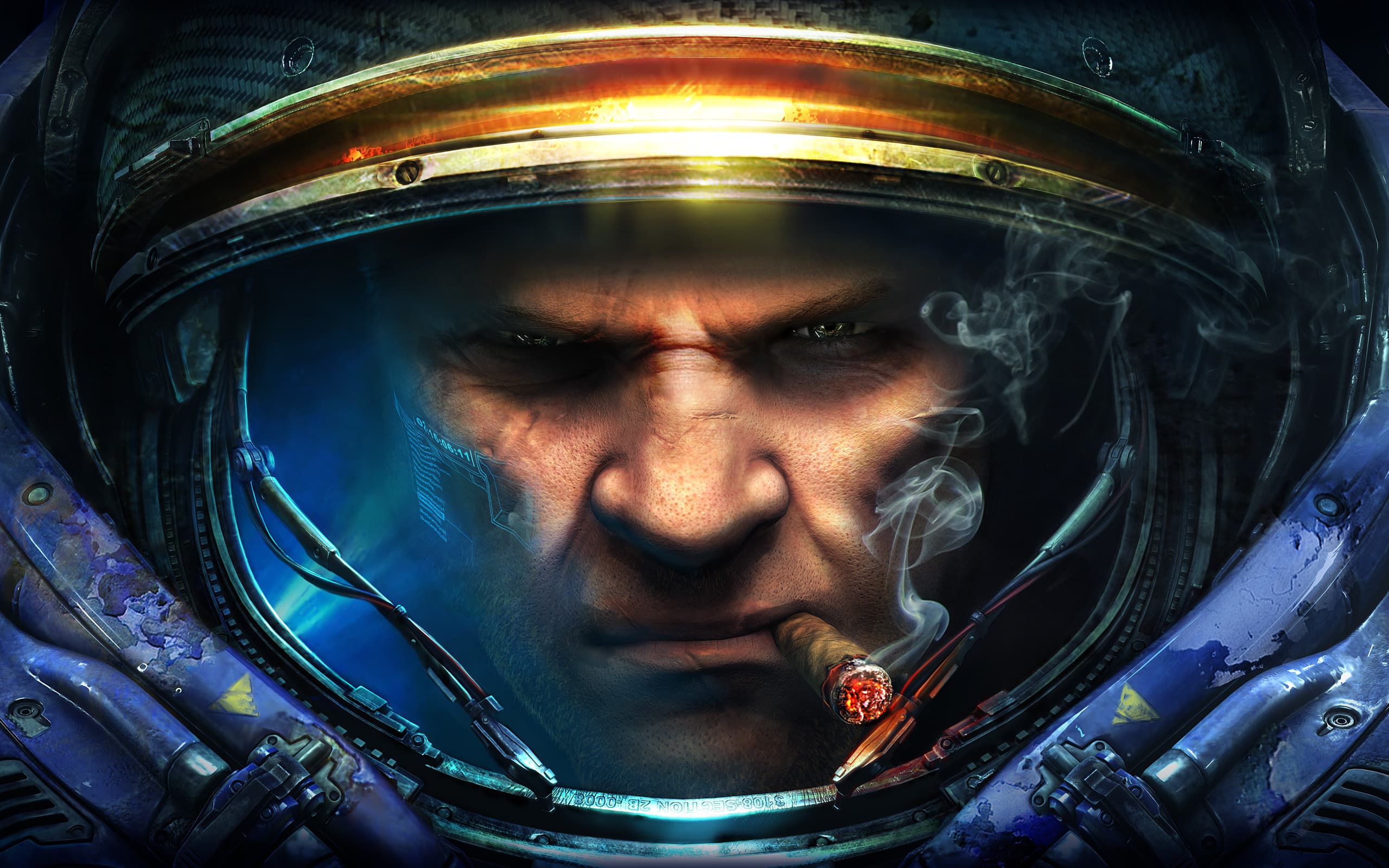 StarCraft II status intelligence artwork