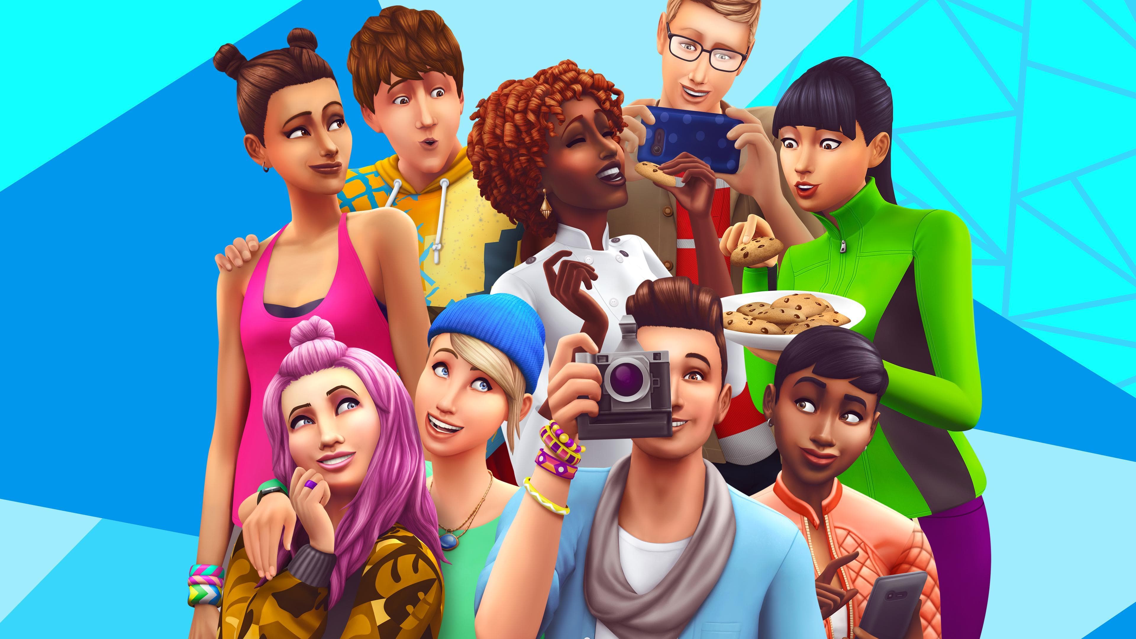 The Sims 4 status intelligence artwork