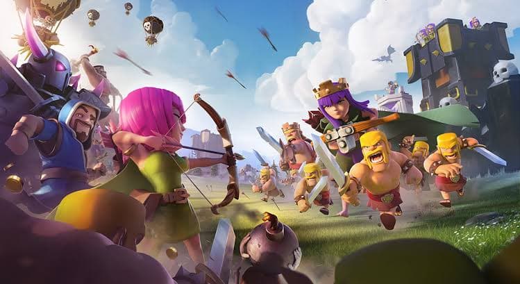 Clash of Clans status intelligence artwork