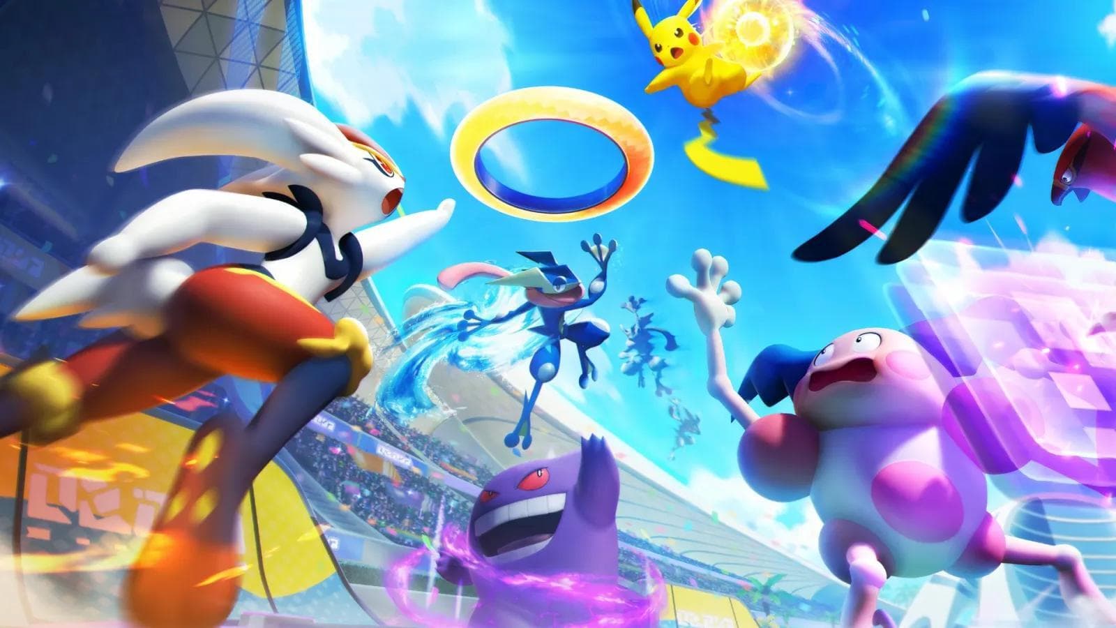Pokémon UNITE status intelligence artwork