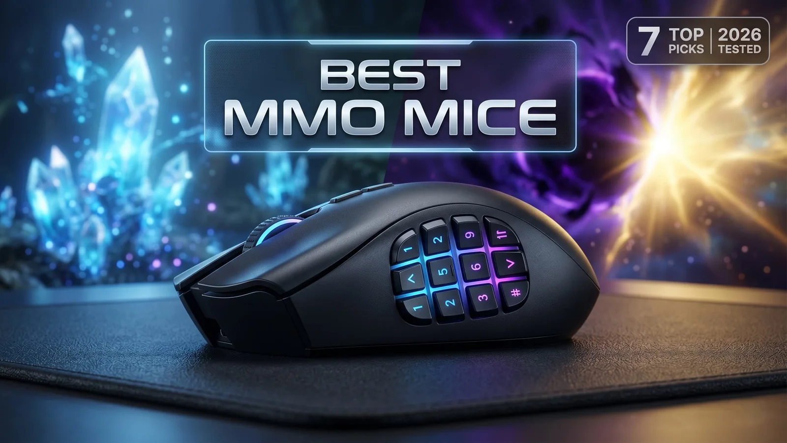 Best MMO Gaming Mice 2026 — 7 Picks Tested for FFXIV, WoW Midnight, and Multi-Game Use
