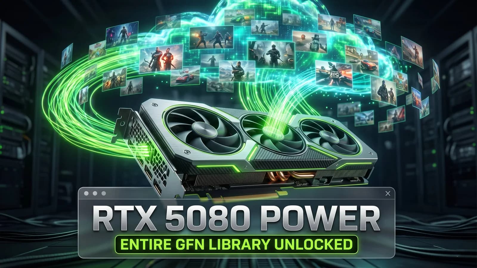 NVIDIA RTX 5080 Power Expands to Entire GeForce NOW Library