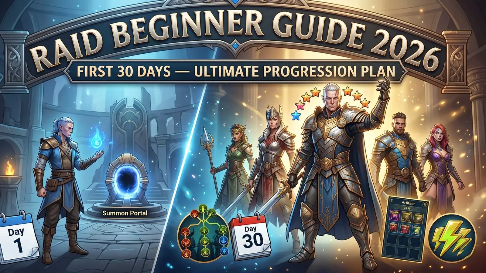 RAID: Shadow Legends Beginner Guide 2026 — First 30 Days