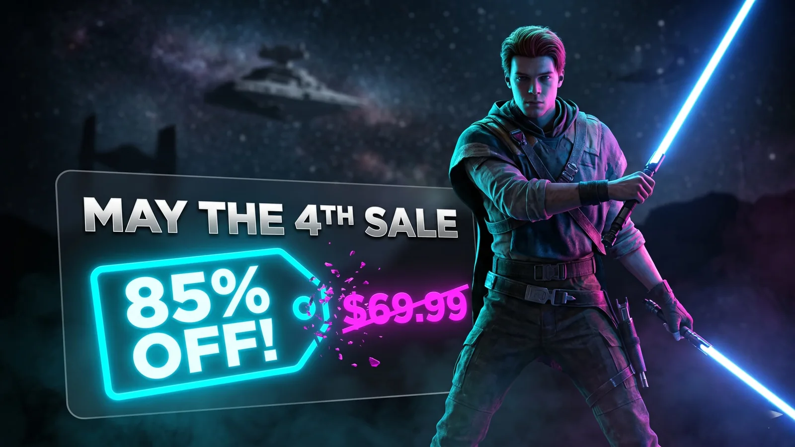 Star Wars Jedi: Survivor Is 85% Off for May the 4th