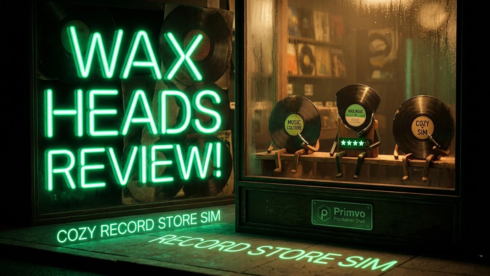 Wax Heads Review: The Cozy Record Store Sim That Celebrates Music Culture