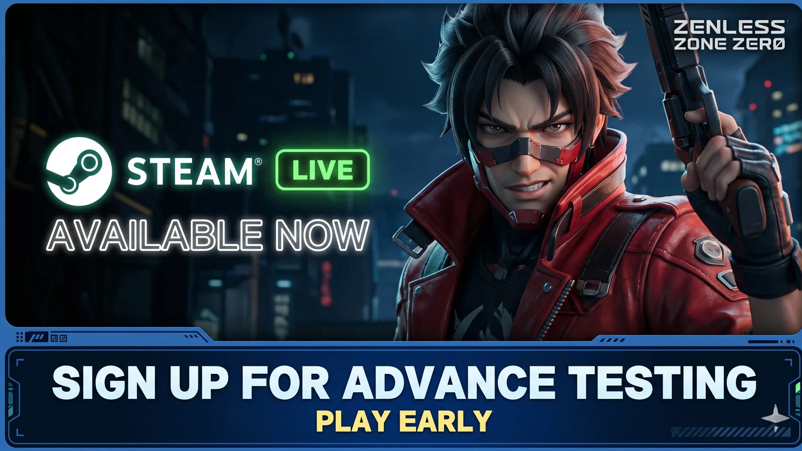 Zenless Zone Zero Steam Page is Live: How to Sign Up for Advance Testing